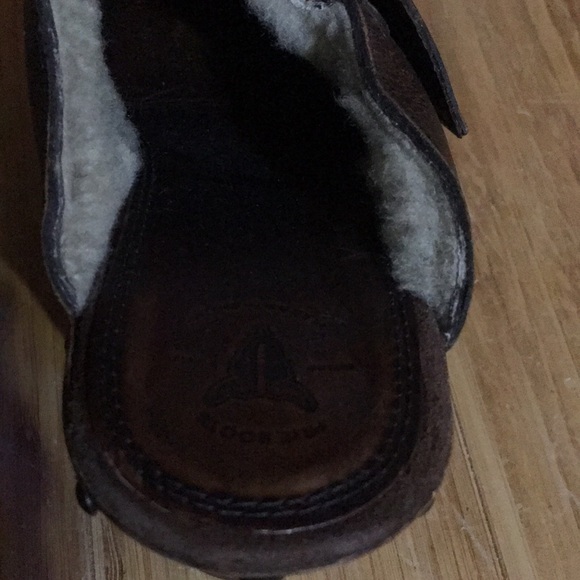 Cozy Frye slip on clogs Shearling - Picture 5 of 5